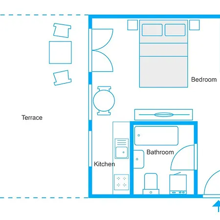 The Malmoeer, 1 Bed With Lovely Terrace Up To 2 柏林